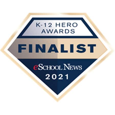 eSchool News K-12 Hero Awards Finalist logo