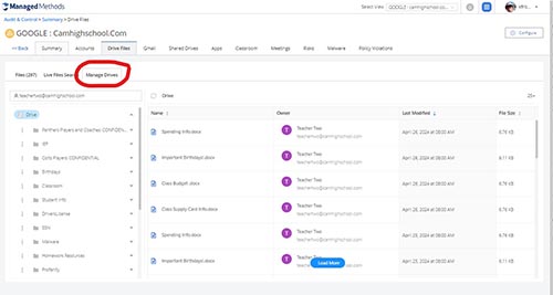 Cloud Monitor Product Update Screenshot New Folder Management